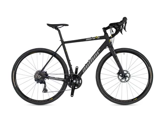 AUTHOR Aura XR6 2023 54 černá-matná/žlutá Gravel kolo AUTHOR Aura XR6 2023 54 černá-matná/žlutá Gravel kolo
