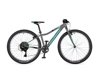 AUTHOR Limit 27,5 2025 14" stříbrná/zelená dětské kolo AUTHOR Limit 27,5 2025 14" stříbrná/zelená dětské kolo